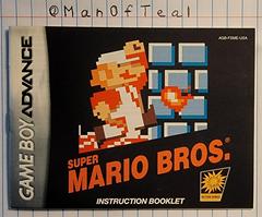 Manual  | Super Mario [Classic NES Series] GameBoy Advance