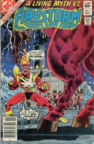 Fury Of Firestorm [Newsstand] #6 (1982) Comic Books Fury of Firestorm