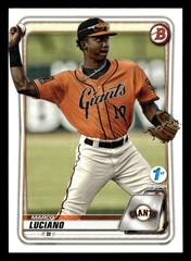Marco Luciano #BFE-103 Baseball Cards 2020 Bowman 1st Edition Prices