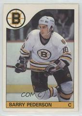 Barry Pederson Hockey Cards 1985 O-Pee-Chee Prices