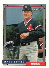 Matt Young #403 Baseball Cards 1992 O Pee Chee Prices