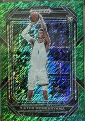Victor Wembanyama [Green Shimmer] #2 Basketball Cards 2023 Panini Prizm Draft Picks Prices