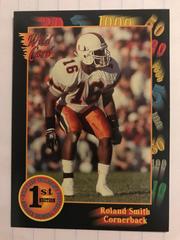 Roland Smith Football Cards 1991 Wild Card College Draft Picks Prices