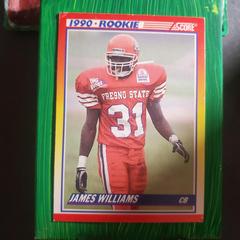 Q6777537630 | James Williams Football Cards 1990 Panini Score