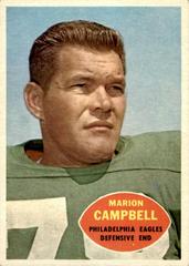 Marion Campbell #90 Football Cards 1960 Topps Prices