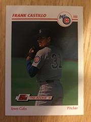 Frank Castillo #203 Baseball Cards 1991 Impel Line Drive Prices