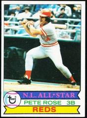Pete Rose Baseball Cards 1979 Topps Prices