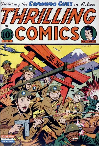 Thrilling Comics #51 (1945) Comic Books Thrilling Comics