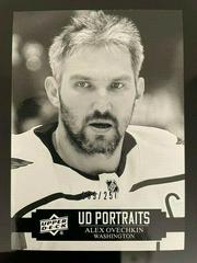 Alex Ovechkin [Black & White] Hockey Cards 2021 Upper Deck UD Portraits Prices
