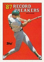 Mark McGwire [No White Triangle] #3 Baseball Cards 1988 Topps Prices