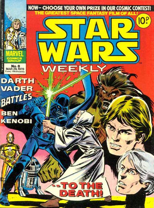 Star Wars Weekly #8 (1978) Comic Books Star Wars Weekly