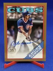Andre Dawson [Gold] #88BA-AD Baseball Cards 2023 Topps Silver Pack 1988 35th Anniversary Autographs Prices