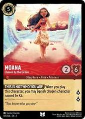 Moana - Chosen by the Ocean Lorcana First Chapter Prices