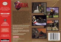 Back Cover | Zelda Ocarina of Time [Collector's Edition] Nintendo 64