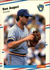 Don August #U-37 Baseball Cards 1988 Fleer Update Prices