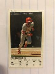 Jose Oquendo Baseball Cards 1991 Panini Stickers Prices