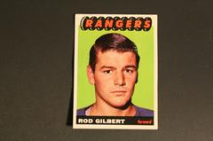 Rod Gilbert Hockey Cards 1965 Topps Prices