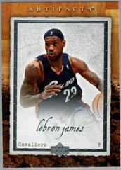 LeBron James Basketball Cards 2007 Upper Deck Artifacts Prices
