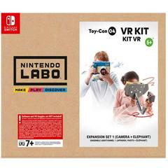 Intestinos Memorizar átomo Nintendo Labo Toy-con 04 VR Kit: Expansion Set 1 [Camera + Elephant]  Precios PAL Nintendo Switch | Compara precios sueltos, CIB y nuevos