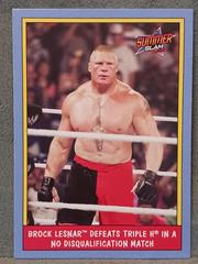 Brock Lesnar #40 Wrestling Cards 2017 Topps WWE Heritage Thirty Years of SummerSlam Prices