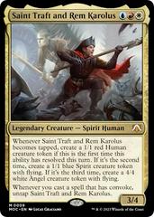 Saint Traft and Rem Karolus #9 Magic March of the Machine Commander Prices