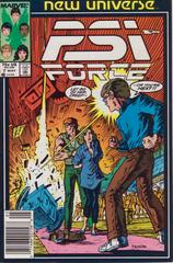PSI-Force [Newsstand] #7 (1987) Comic Books Psi-Force Prices