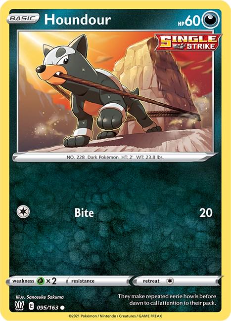 Houndour #95 Pokemon Battle Styles