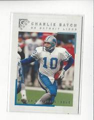 Charlie Batch [Player's Private Issue] #54 Football Cards 2000 Topps Gallery Prices
