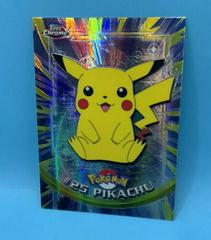 Pikachu [Spectra] #25 Pokemon 2000 Topps Chrome Prices