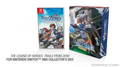 Game & Collector'S Box | Legend Of Heroes: Trails From Zero [Limited Edition] Nintendo Switch