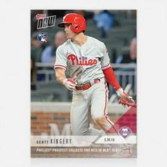 Scott Kingery #12 Baseball Cards 2018 Topps Now Prices