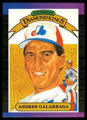 Andres Galarraga [Diamond Kings] #14 Baseball Cards 1989 Donruss Prices