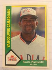 Ravelo Manzanillo #4 Baseball Cards 1990 CMC Vancouver Canadians Prices