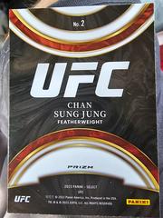 2023 Panini Select Chan Sung Jung Ufc | Chan Sung Jung [Flash] Ufc Cards 2023 Panini Select UFC Global Icons