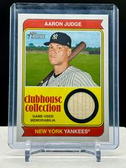 Aaron Judge Baseball Cards 2023 Topps Heritage Clubhouse Collection Relics Prices