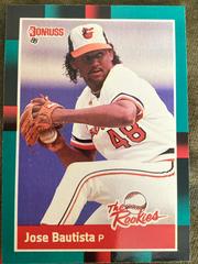 Jose Bautista #41 Baseball Cards 1988 Donruss Rookies Prices