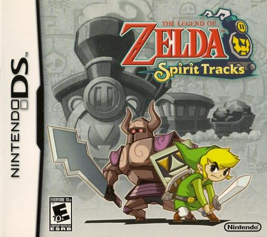 Zelda Spirit Tracks Cover Art