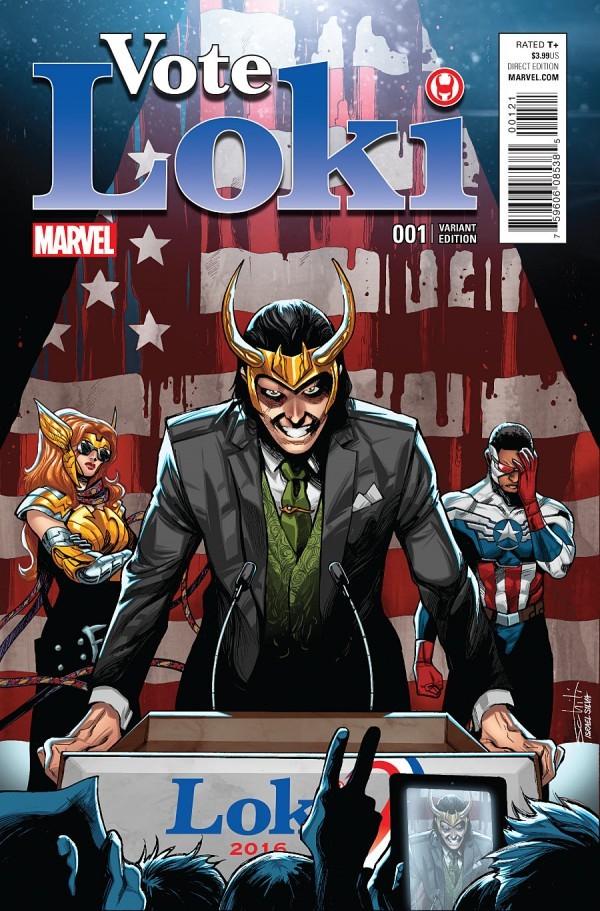 Vote Loki [Schiti] #1 (2016) Comic Books Vote Loki