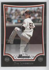 Tim Lincecum #100 Baseball Cards 2009 Bowman Prices