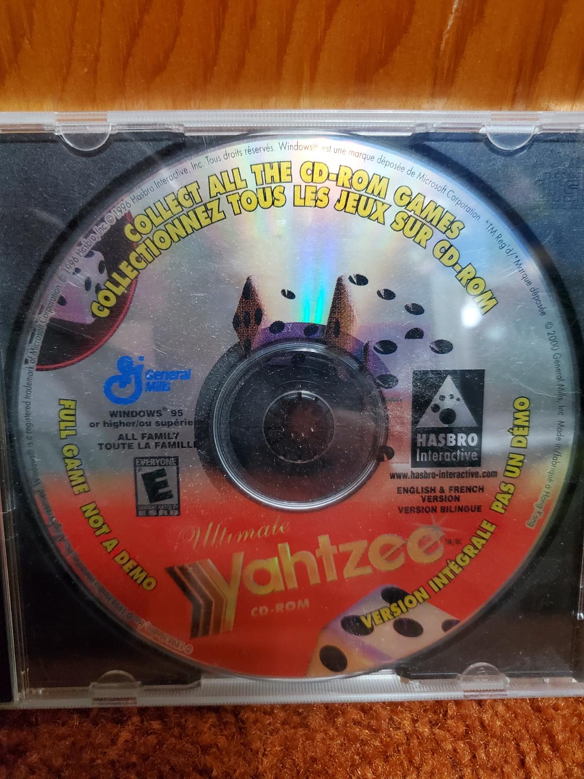 Ultimate Yahtzee (General Mills) PC Games