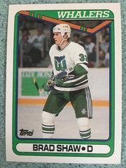 Brad Shaw #279 Hockey Cards 1990 Topps Prices