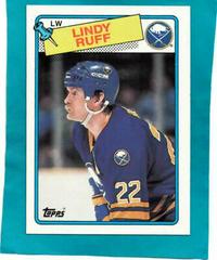 Lindy Ruff #40 Hockey Cards 1988 Topps Prices