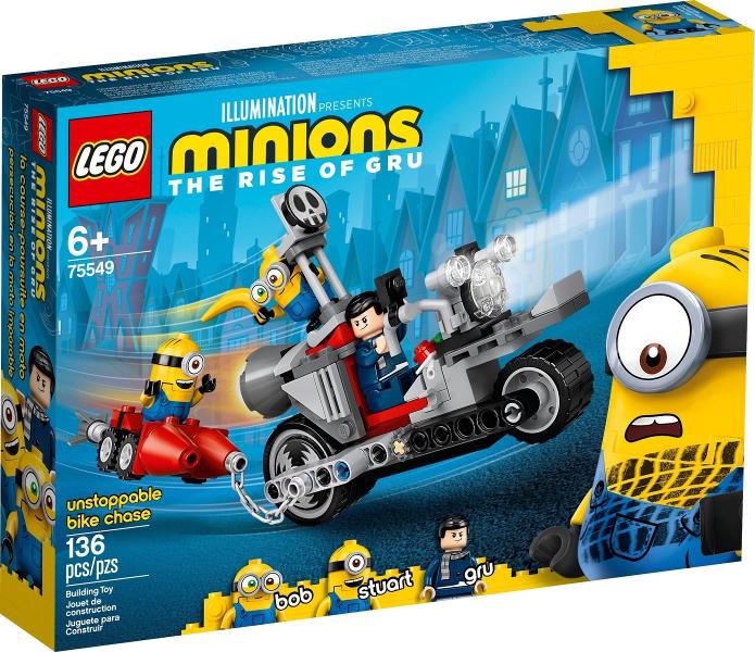 Unstoppable Bike Chase #75549 LEGO Minions The Rise Of Gru