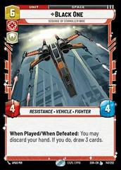 Black One Star Wars Unlimited: Spark of Rebellion Prices