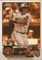 Adley Rutschman [Sepia] #1 Baseball Cards 2023 Topps Chrome Prices