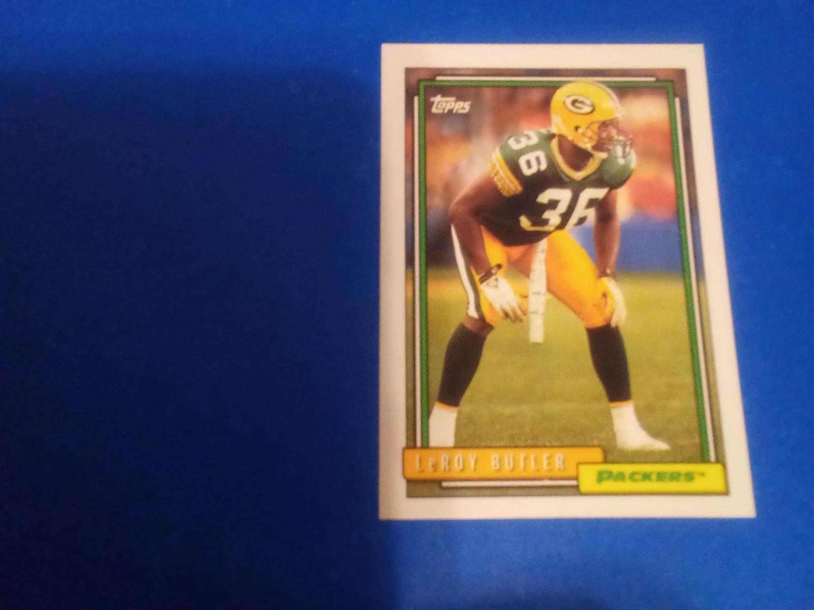LeRoy Butler Ungraded 1992 Topps