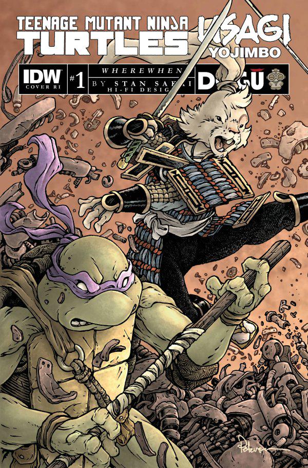 Teenage Mutant Ninja Turtles / Usagi Yojimbo: WhereWhen [Petersen] #1 (2023) Comic Books Teenage Mutant Ninja Turtles / Usagi Yojimbo: WhereWhen