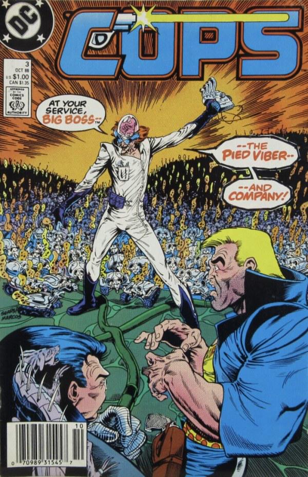 COPS [Newsstand] #3 (1988) Comic Books COPS (DC)