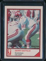 Gerry Dattilio Football Cards 1983 Jogo CFL Limited Prices