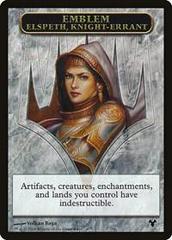 Emblem - Elspeth, Knight-Errant // Soldier Double-Sided Token Magic Modern Event Deck Prices